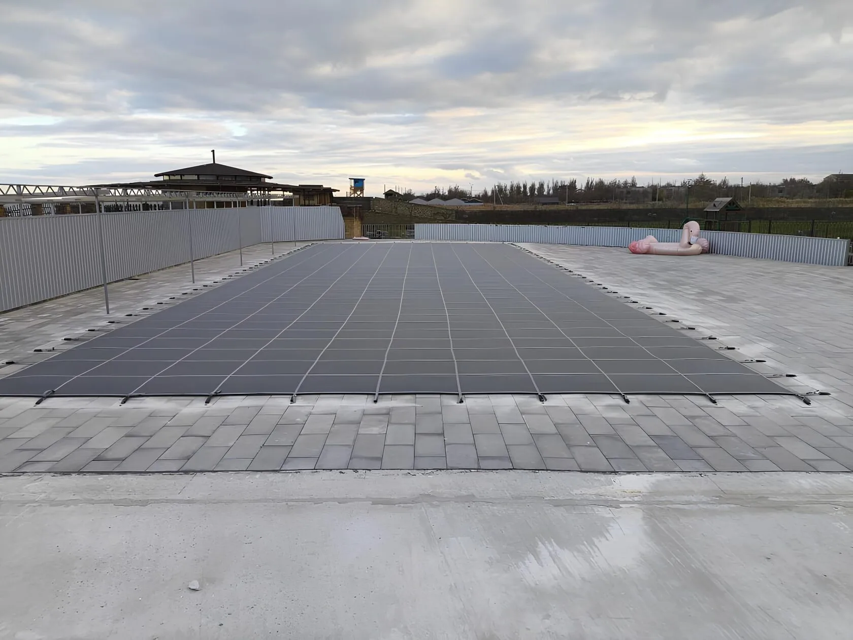 Защитное покрывало для бассейна в Ивантеевке