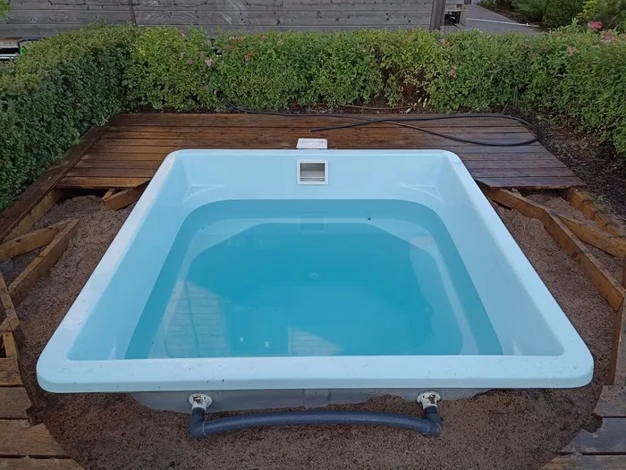 Композитная купель Laguna 2 — установка в Ивантеевке